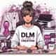 DLM CRAFTING CREATION logo