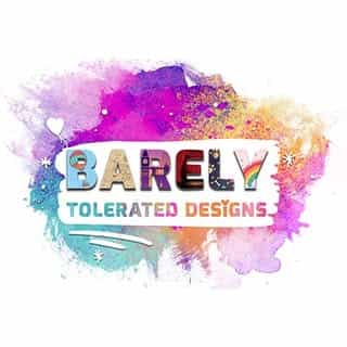 Barely Tolerated Designs logo