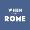 When in Rome Wine logo
