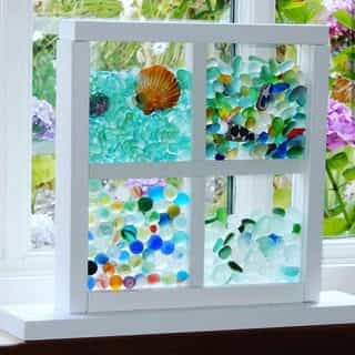 Bling Beach Glass Windows logo