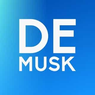 DE MUSK logo