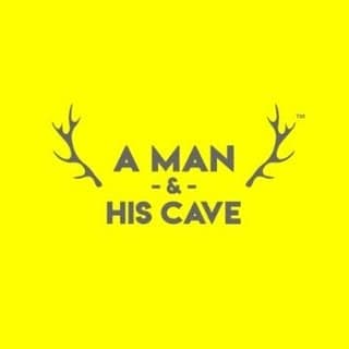 A Man & His Cave logo