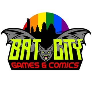 Bat City Games & Comics logo