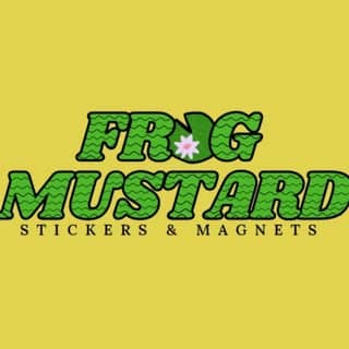 Frog Mustard Stickers logo