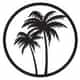 Escape to Paradise Custom Made logo