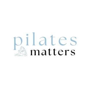 Reformers at "Pilates Matters®" logo