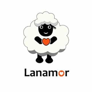 Lanamor - Fluffy wool cushions and rugs logo