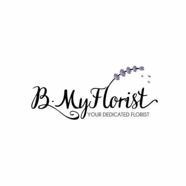B.MyFlorist logo