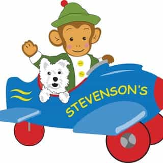 Stevenson's Toys & Games logo