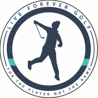 Live Forever Golf logo