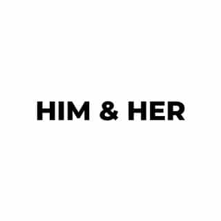 Him and Her logo