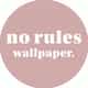 No Rules Wallpaper logo
