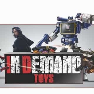 In Demand Toys logo