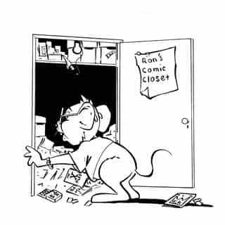 Ron's Comic Closet logo
