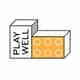 Playwell Bricks logo