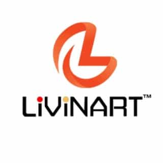 livinart.pk logo