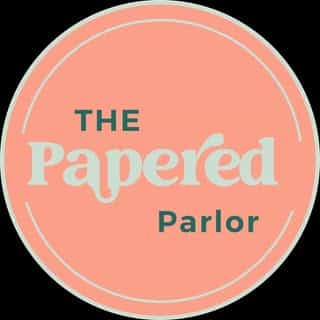 The Papered Parlor logo
