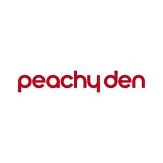 Peachy Den logo