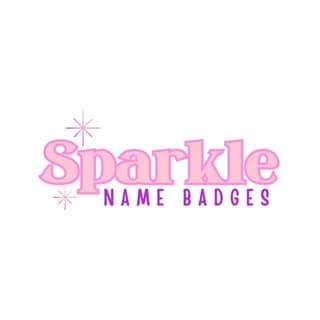 Sparkle Name Badges logo