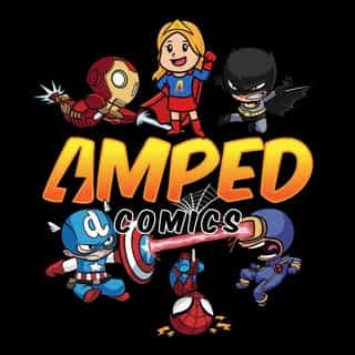 Amped Comics logo