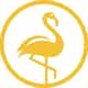 De Gele Flamingo NL logo