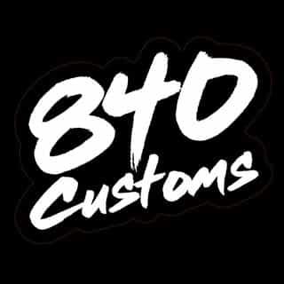 840 Customs logo