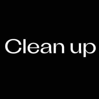 Clean up logo