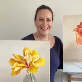 Rebecca Mathews Artist logo
