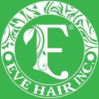 Eve Hair Inc - Human Hair, Lace Front, Weaves, Extensions and Supplies in the USA | www.evehairinc.com logo