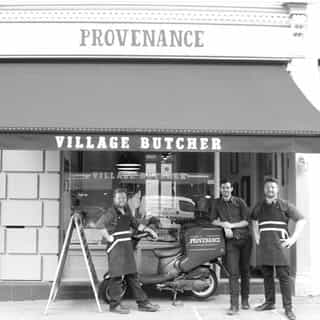 Provenance Village Butcher Delivery logo