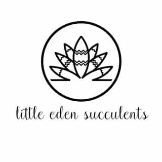 Little Eden Succulents logo