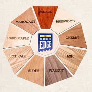 The Hardwood Edge logo