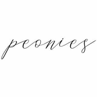 Peonies Natural Care logo