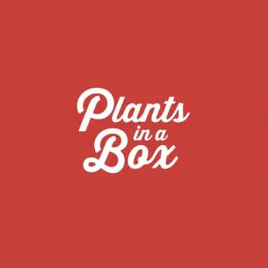 Plants in a box logo