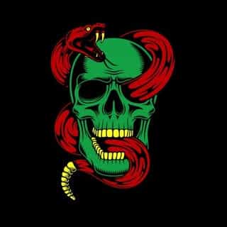 Green Skull Grillz logo
