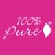 100% PURE logo