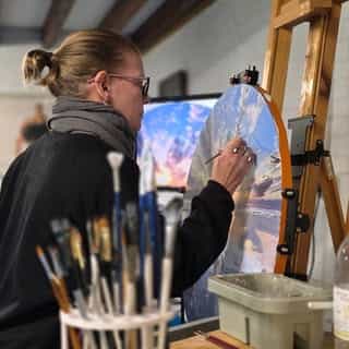 Sally Lancaster Art logo