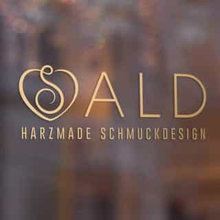 Sald harzmade Schmuckdesign logo