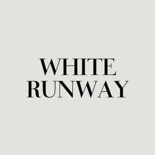 White Runway logo