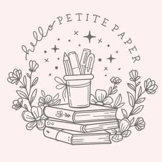 Hello Petite Paper | planner stickers logo