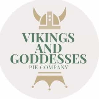 Vikings and Goddesses Pie Company logo
