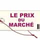 Le prix du marchรฉ logo
