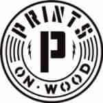 Prints On Wood logo