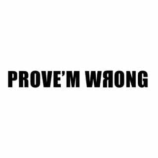 PROVE'M WRONG logo
