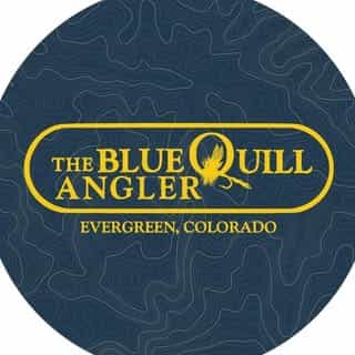 The Blue Quill Angler logo