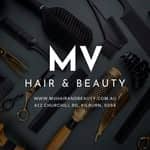MV hair and beauty logo
