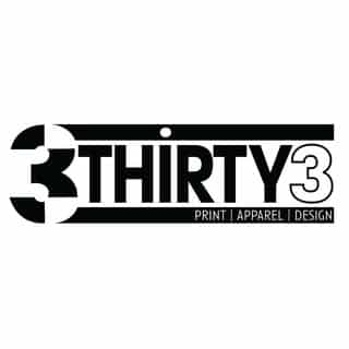 3Thirty3 Custom Printing Company logo