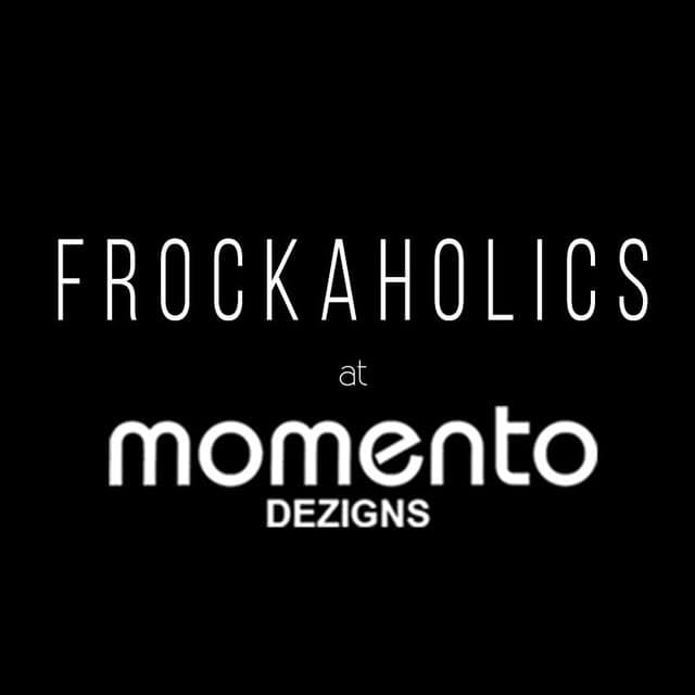 Frockaholics at Momento Dezigns logo