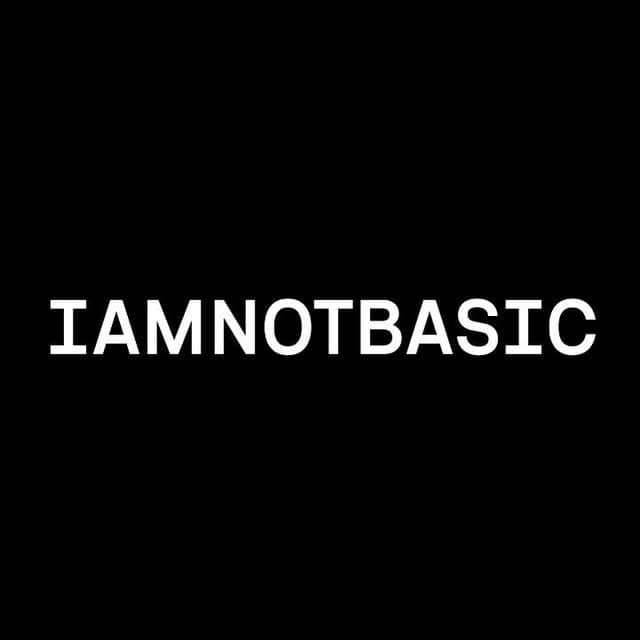IAMNOTBASIC EU logo