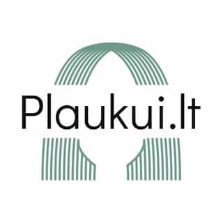 Plaukui.lt logo